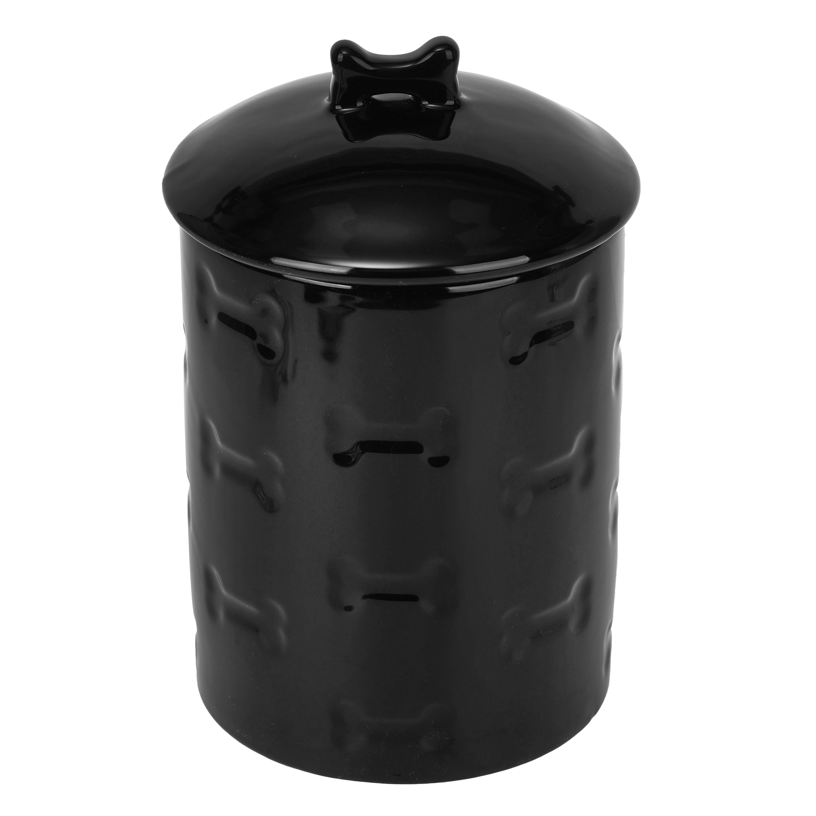 MANOR BLACK TREAT JAR