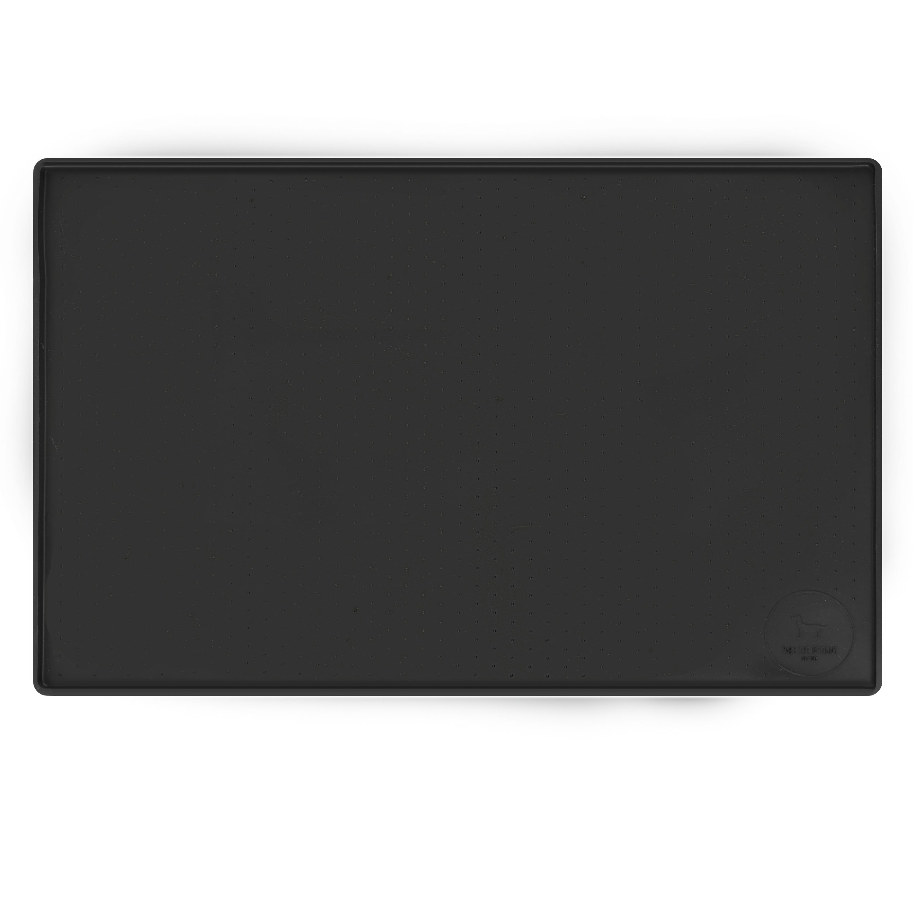 SILICONE MESS FREE BLACK PLACEMAT