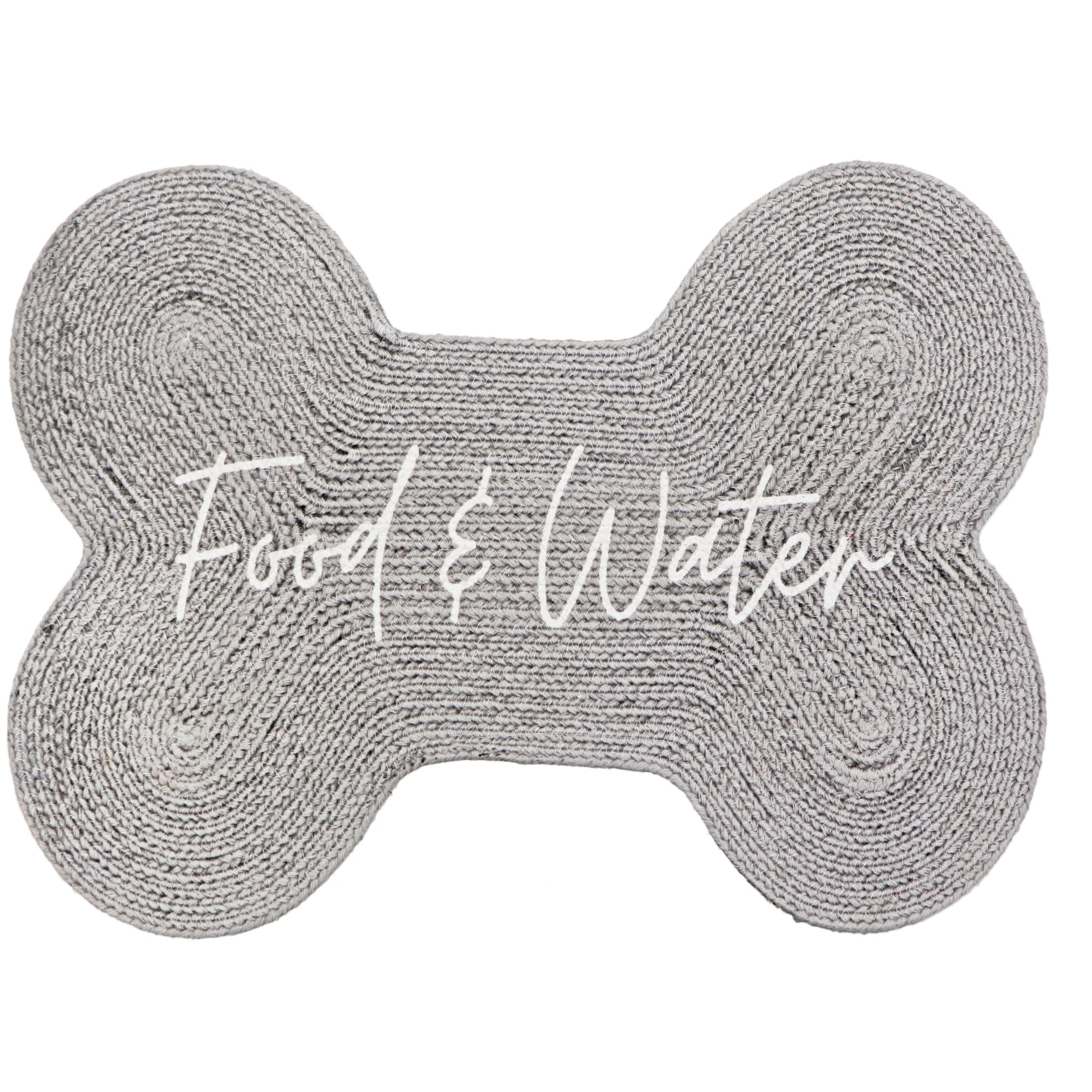 BENEDICT PET PLACEMAT - DARK GREY